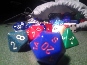 The Iconic D20 has been used in D&D for nearly 40 years now. Anyone who has played D&D has their own set of dice. The more venerable players ten to have more than one set of dice.